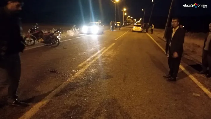 Otomobil ile sepetli motosiklet çarpıştı: 1 ölü