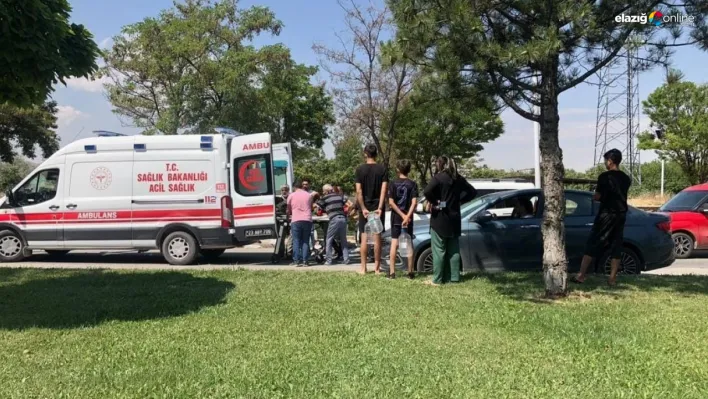 Elazığ'da yol kenarında yürüyen kişiye otomobil çarptı