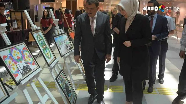 Özal'a ithafen resim sergisi