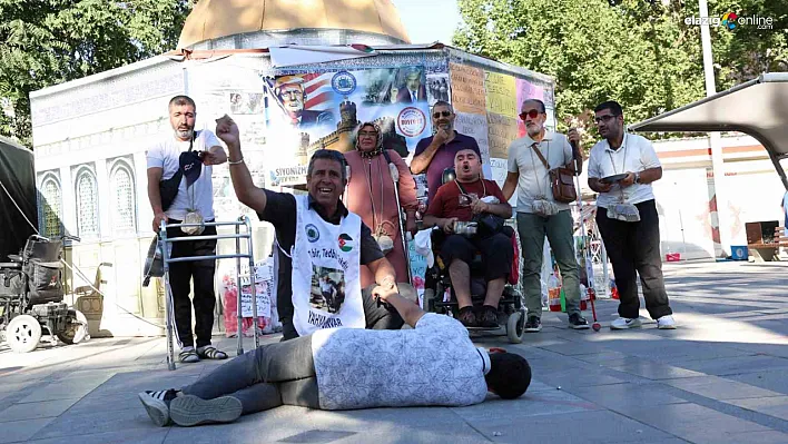Elazığ'da Özel Bireylerden Küresel Duyarlılık Mesajı!