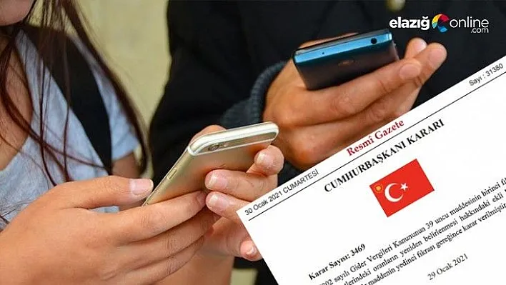 Özel İletişim Vergisi yüzde 7,5'ten yüzde 10'a yükseltildi