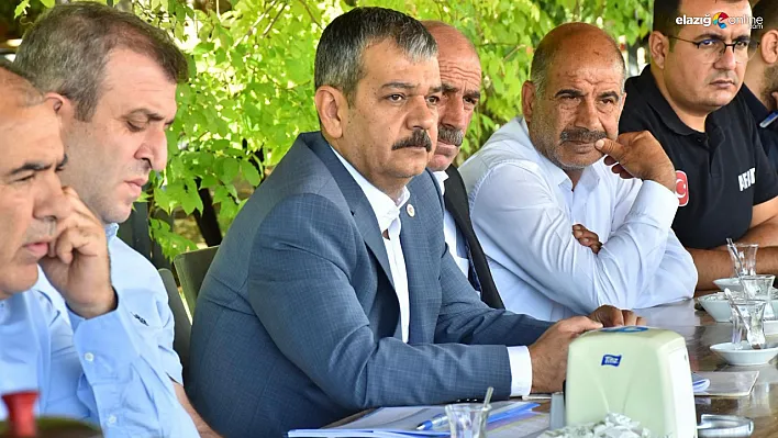 Pertek'te Önemli Toplantı: Köylerin Beklentileri Vekil Keleş'le Masaya Yatırıldı!