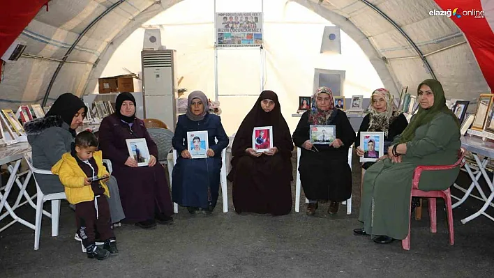 PKK ve HDP mağduru aileler evlat nöbetini sürdürüyor