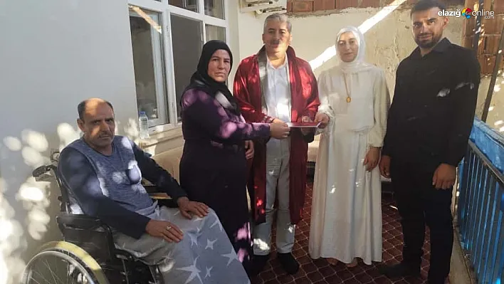 Baskil'de Rahatsız Babaya Kızından Muhteşem Nikah Sürprizi!