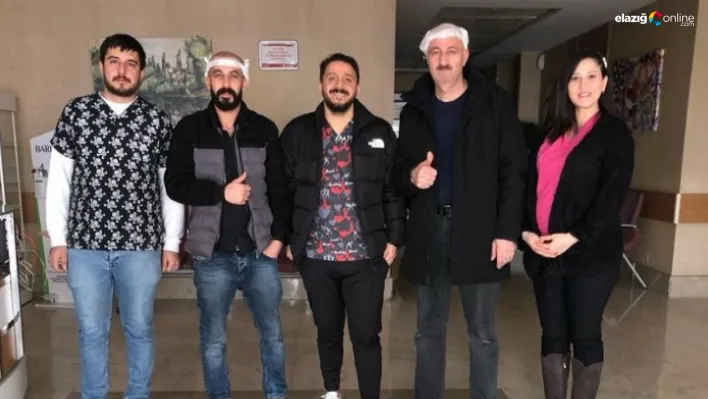 Saç ekim merkezinde Elazığ bölgenin parlayan yıldızı oldu