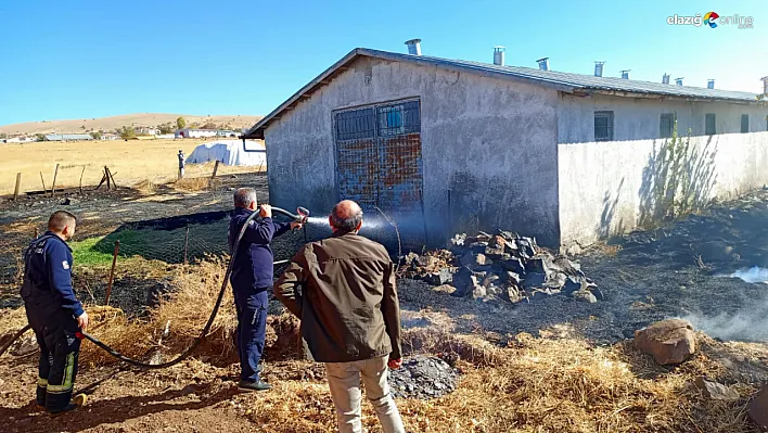 Şahinkaya Mahallesi'nde Yangın Paniği!