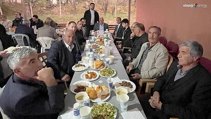 Şahsuvarlılar iftarda buluştu