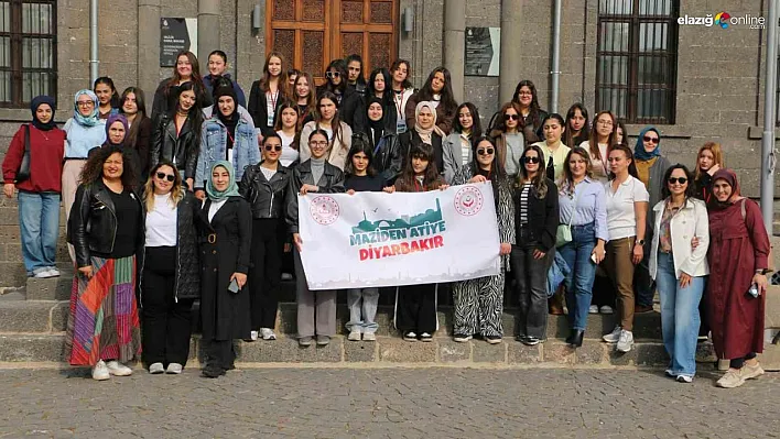 Şehit ve gazi kızları Diyarbakır'ın tarihi mekanlarını geziyor