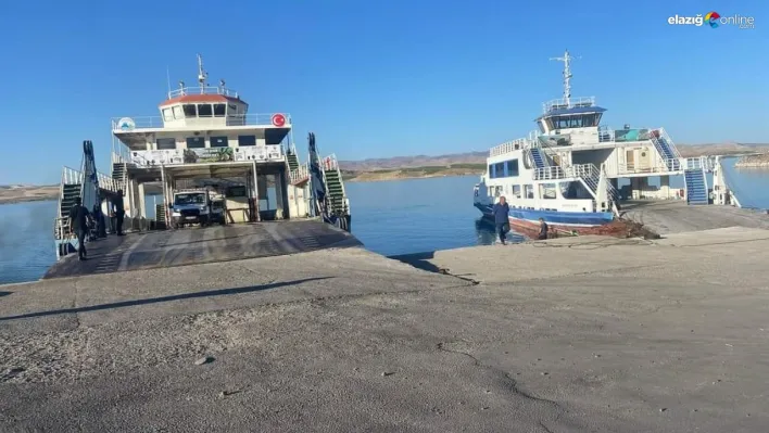 Şiddetli rüzgar feribot seferlerini durdurdu