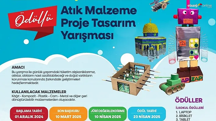 Sıfır atık projeleri yarışması düzenlenecek