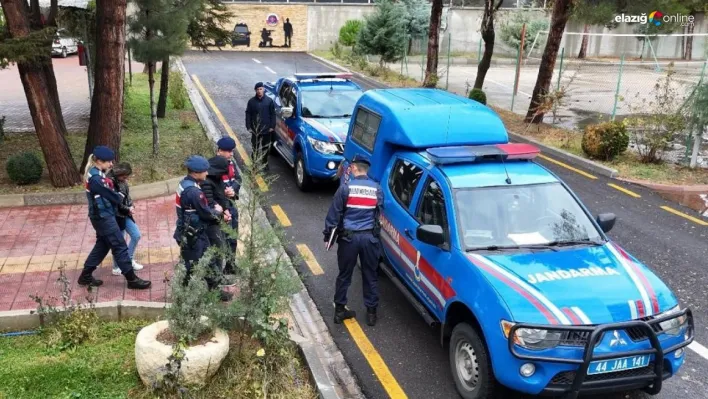 Silahlı ve maskeli soyguncular jandarmadan kaçamadı