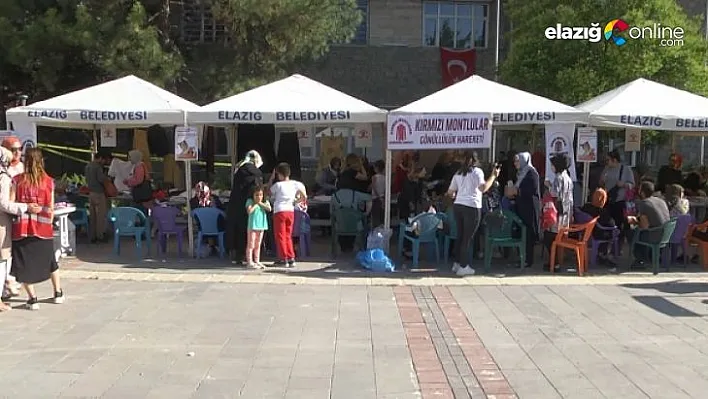 SMA hastası Kerem Ali için öğretmenevi önünde kermes düzenleniyor