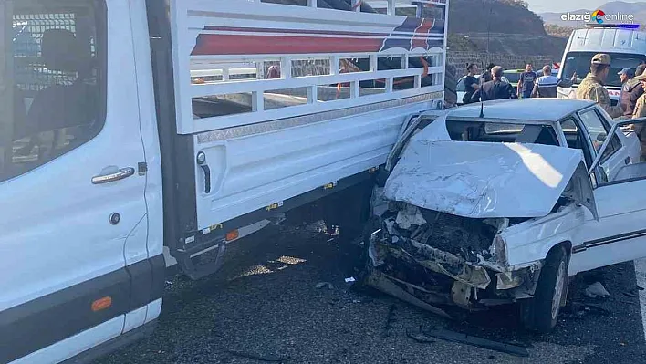 Solhan'da trafik kazası: 1 ölü, 3 yaralı