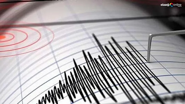 Son Dakika: Elazığ'da Deprem! İşte İlk Detaylar
