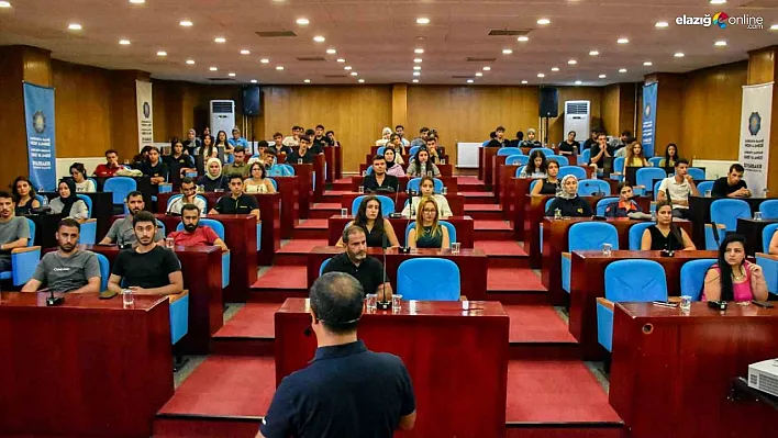 Stajyer öğrencilere iş sağlığı ve güvenliği eğitimi verildi