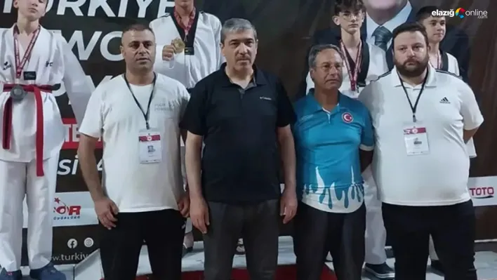 Taekwondo'da büyük başarı: Elazığlı Direnç Kip Türkiye Şampiyonu!