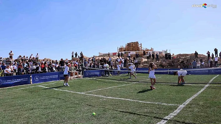 Tarih ve tenis buluştu: '1. Zerzevan Cup' lansmanı tarihi Roma garnizonunda yapıldı