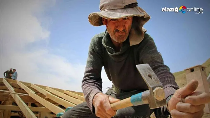 Tarihi Maden Hükümet Konağının restorasyon çalışmaları devam ediyor