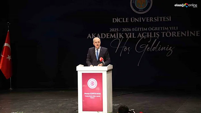Diyarbakır'da TBMM Başkanı Kurtulmuş'tan barış ve adalet vurgusu!