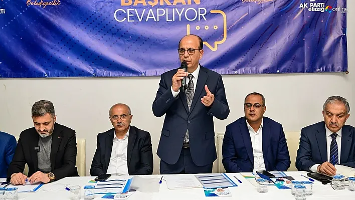 Başkanlar Tecde Mahallesi'nde Vatandaşlarla Buluştu!