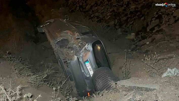 Tekerleği kopan araç şarampole yuvarlandı: 6 yaralı