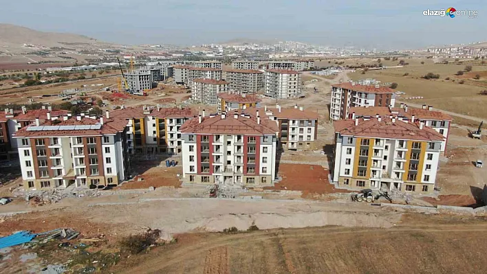 Deprem konutlarının yüzde 75'i tamamlandı