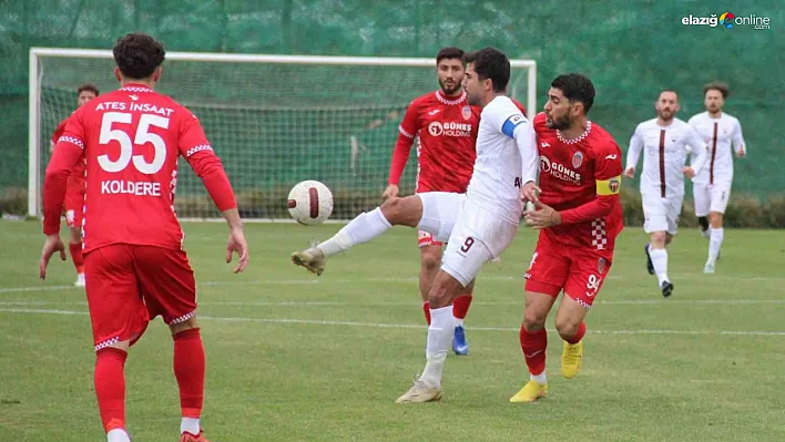 Heyecan dolu maçtan beraberlik çıktı!