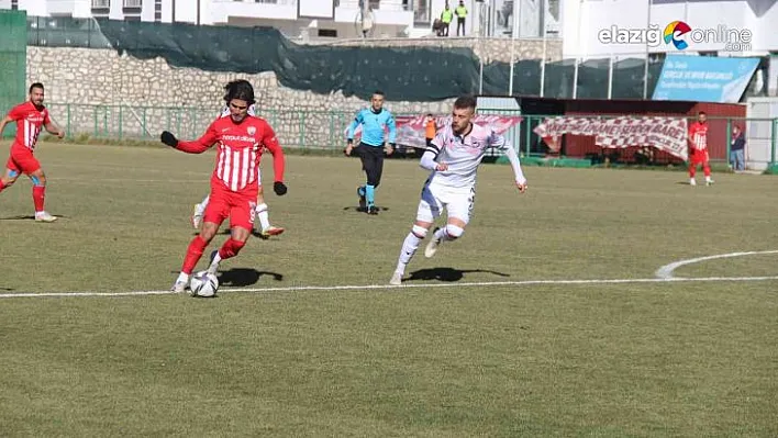 Elazığ Karakoçan FK, sahasında Hacettepe'yi 2-1 yendi