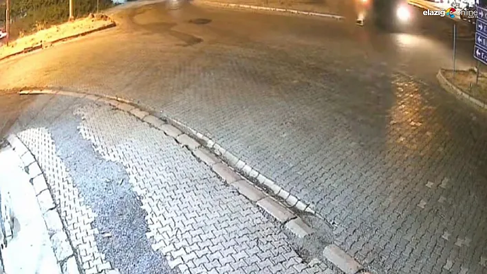 Elazığ'da Freni Boşalan Tır Faciaya Ramak Kala Durdu!