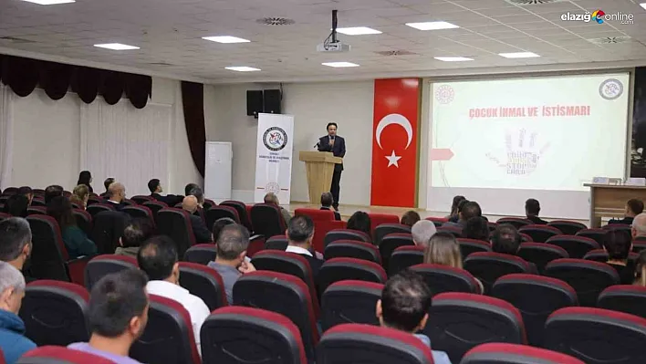 Tunceli'de, 'Çocuk ihmali ve istismar vakalarında yasal süreç' semineri