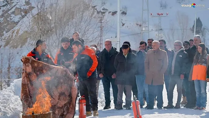 Tunceli'de 'Yangın Farkındalık Eğitimi' düzenlendi