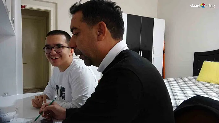 Tunceli'de 10 yıldır evde eğitimle hayata bağlanan Beran'ın azmi ilham veriyor