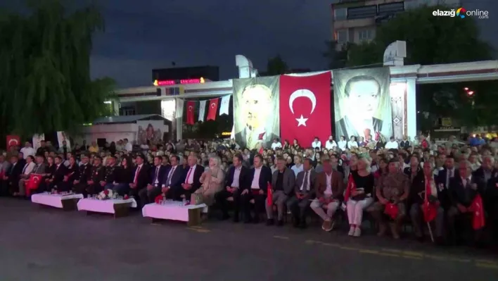 Tunceli'de 15 Temmuz Demokrasi ve Milli Birlik Günü programı