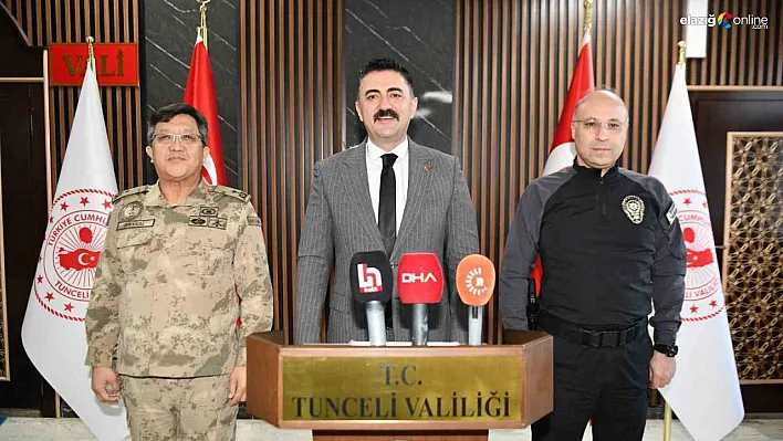 Tunceli'de 2024'te 5 bin terör operasyonu düzenlendi