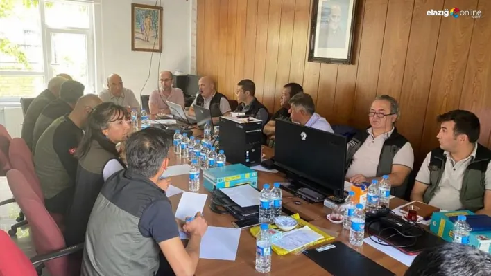 Tunceli'de amenajman değerlendirme toplantısı