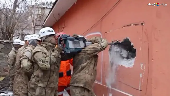 Asker ve polislerden 80 afet arama kurtarma timi
