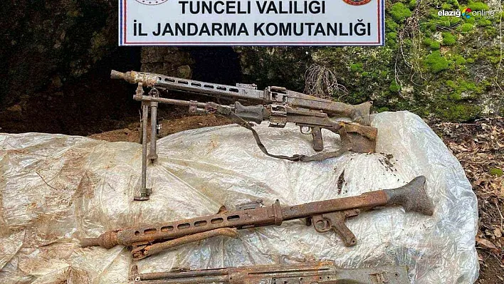 Çok sayıda mühimmat ele geçirildi