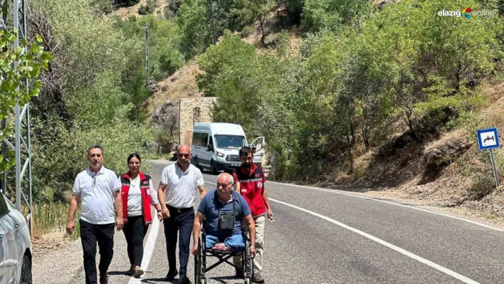 Tunceli'de engelli vatandaşın isteği yerine getirildi.