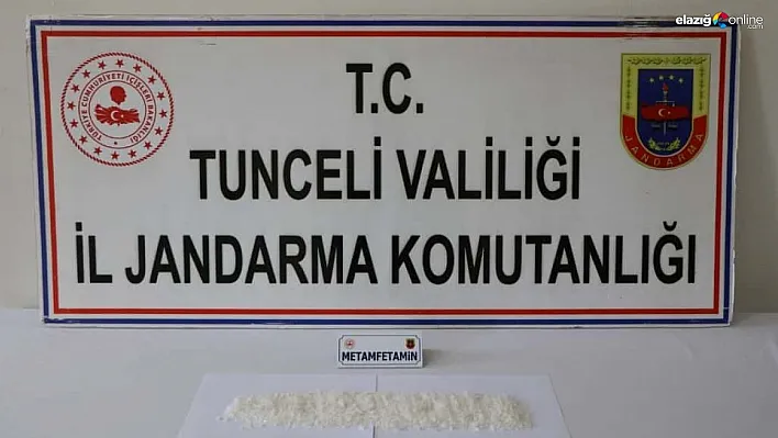 Tunceli'de metamfetamin operasyonu: 3 bin içimlik uyuşturucu ele geçirildi