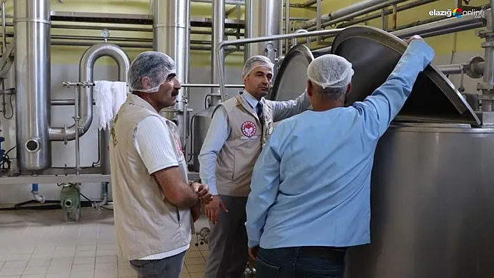 Tunceli'de süt ürünleri üretim tesisi incelendi