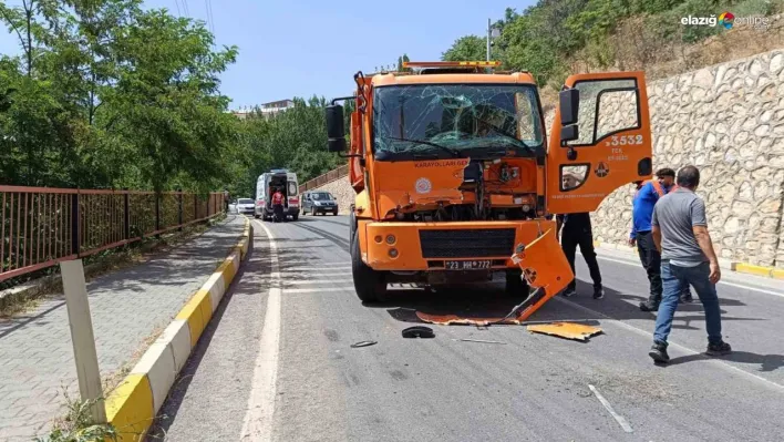 Tunceli'de trafik kazası: 1 yaralı