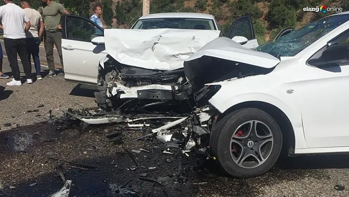 Tunceli'de trafik kazası: 4 yaralı