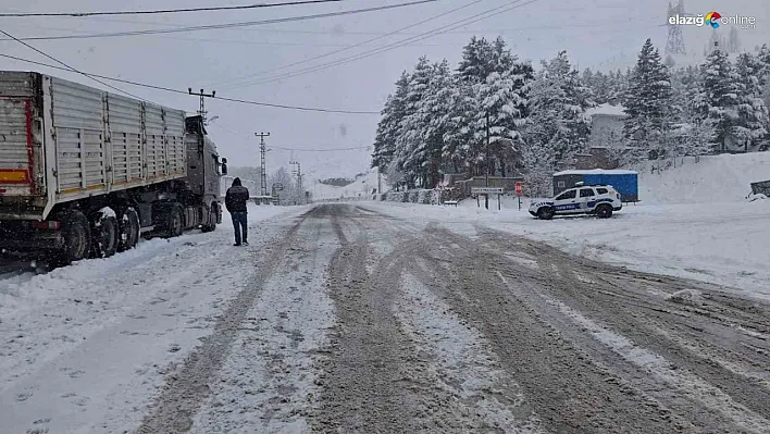 Tunceli'nin Pülümür ilçesi ile Erzincan sınırı arası, ağır tonajlı araç geçişlerine kapatıldı