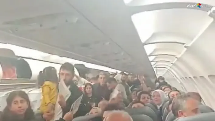 Saatlerce uçağın içinde bekletildiler!