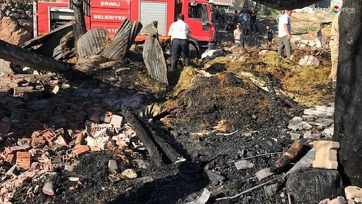 Çoban Muhammet'in ekmek kapısı küle döndü