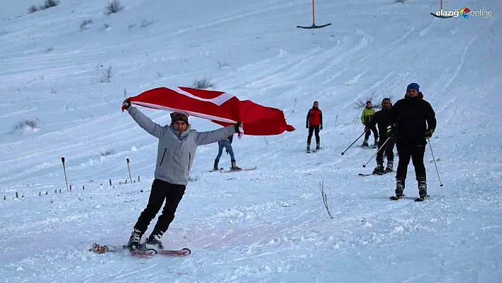 Elazığ'da Hazarbaba Kayak Merkezi Sezonu Açtı: Kış Sporu Tutkunlarını Bekliyor!