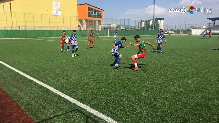 U16 Futbol Ligi Elazığ Grubu maçları başladı