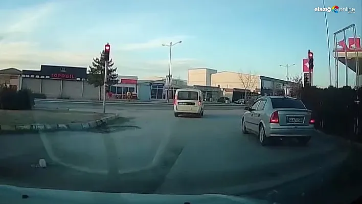 Elazığ'da Trafik Kaosu: Kırmızı Işıklara Hiç Aldırmayan Sürücü Tepki Çekti!