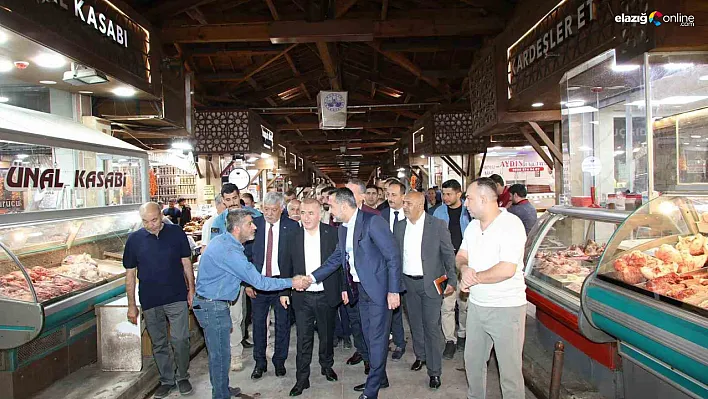 Elazığ'da 'Ticaret Doğduğu Sokaklara Dönüyor' Projesiyle Esnaf Ziyareti!