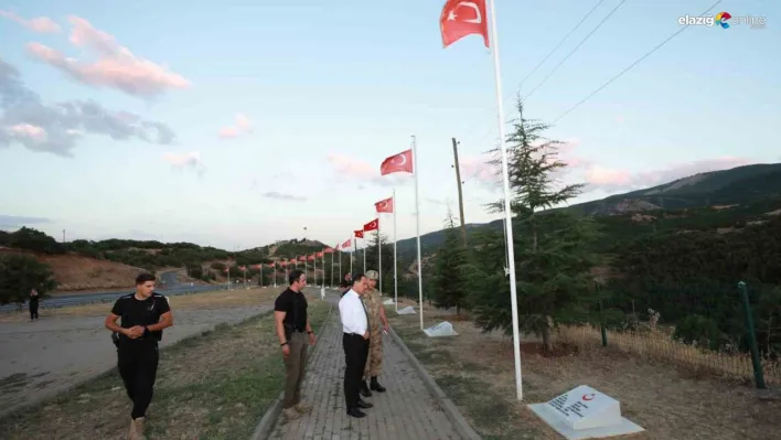 Vali Usta'dan 33 şehit anıtına ziyaret